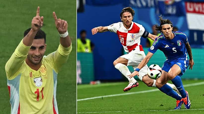 EURO 2024: স্পেনের হ্যাটট্রিক, মদ্রিচের লড়াই ব্যর্থ; শেষ মিনিটে প্রি-কোয়ার্টারে ইতালি