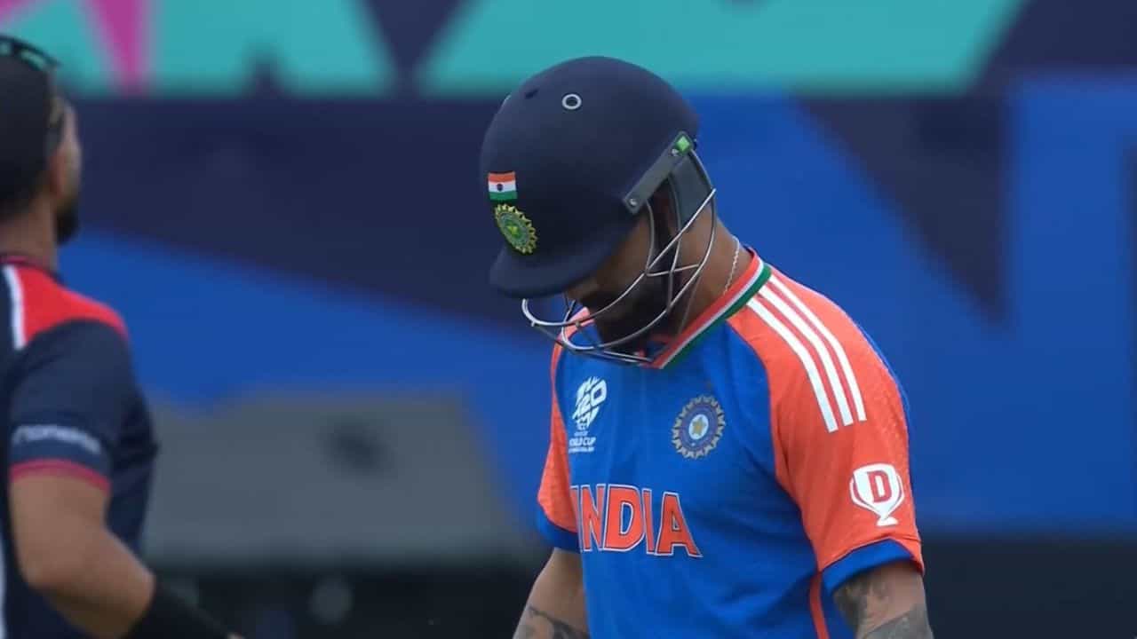 Virat Kohli Golden Duck: টি-টোয়েন্টি বিশ্বকাপে প্রথম বার! USA-র বিরুদ্ধে গোল্ডেন ডাক বিরাট কোহলি Virat Kohli Golden Duck: টি-টোয়েন্টি বিশ্বকাপে প্রথম বার! USA-র বিরুদ্ধে গোল্ডেন ডাক বিরাট কোহলি