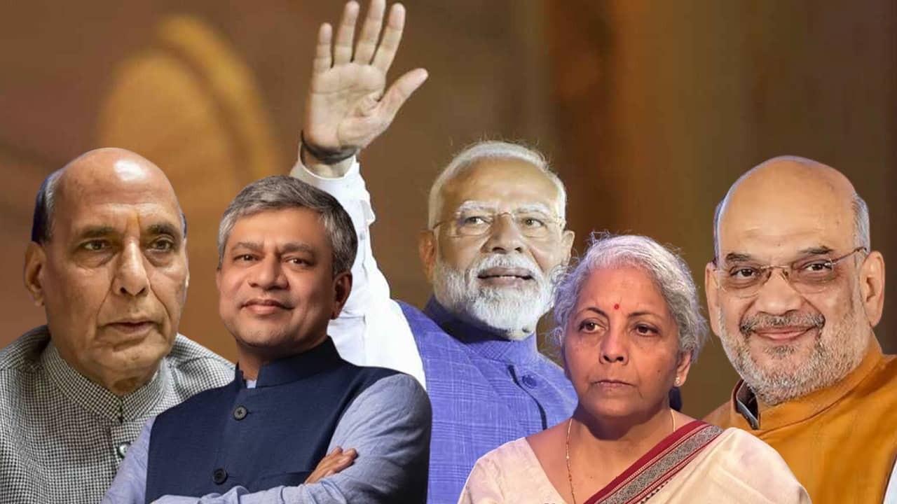 Modi Cabinet: মোদী ক্যাবিনেটে অপরিবর্তিত কোর-গ্রুপ, কে কোন মন্ত্রকের দায়িত্বে?