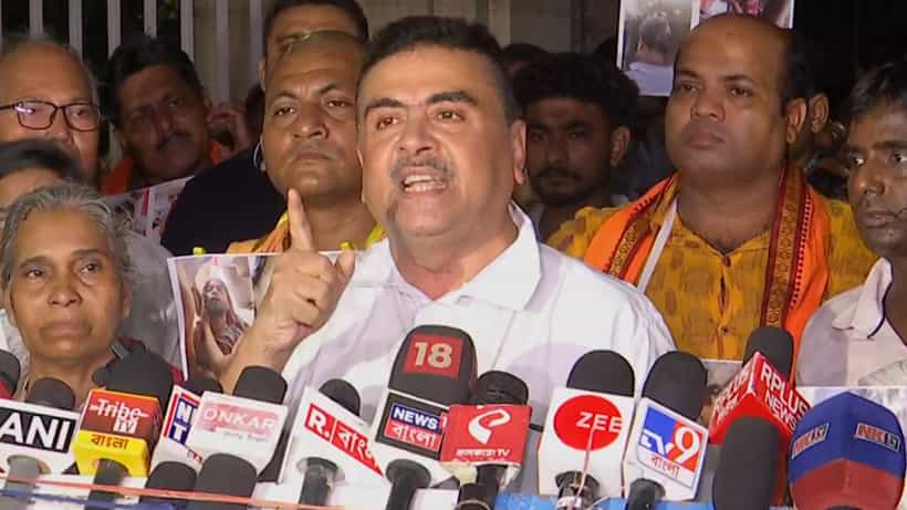 Suvendu Adhikari: দুর্গাপুজো পর্যন্ত থাকুক কেন্দ্রীয় বাহিনী, বোসের দুয়ারে দাবি শুভেন্দুর