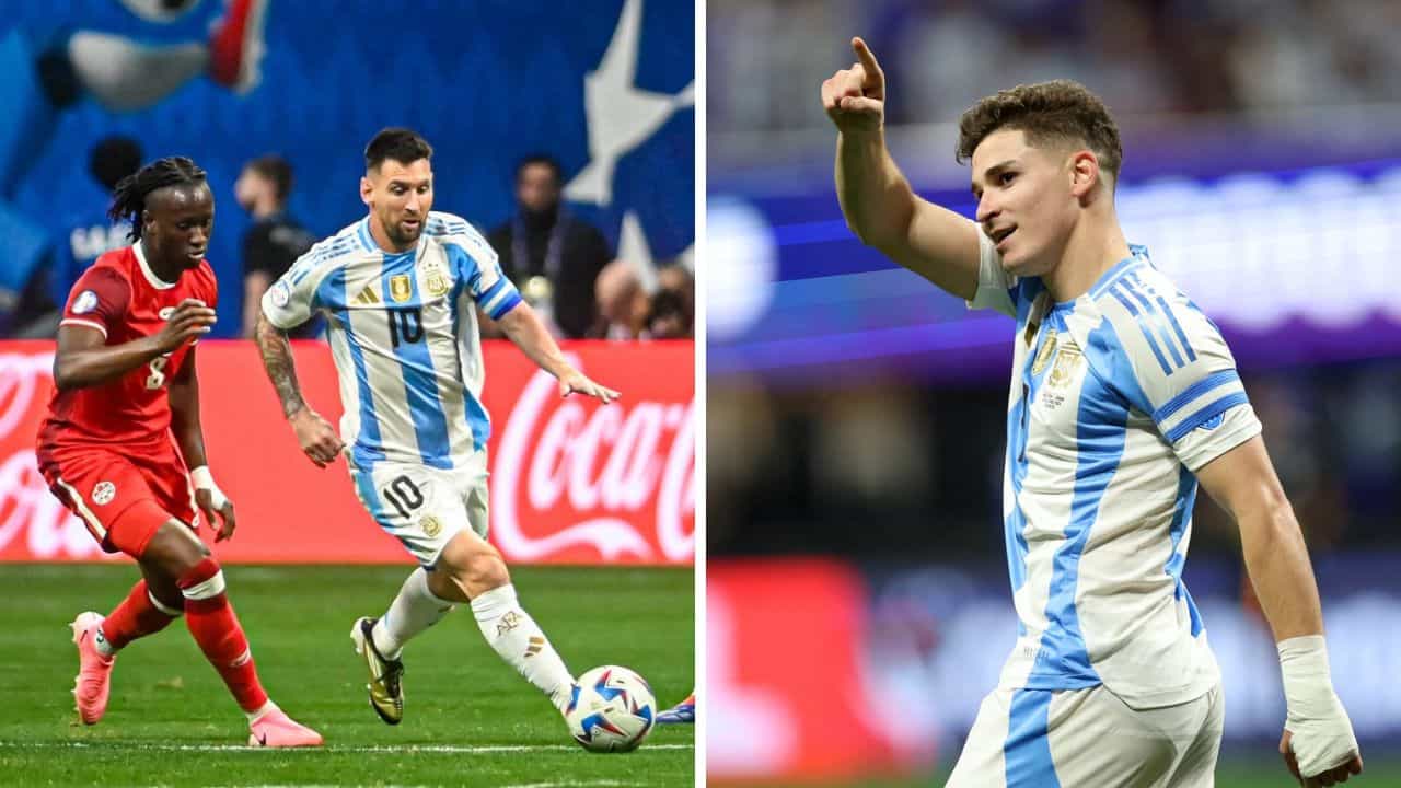 Copa America 2024: নিজে মিস করলেও গোল করালেন মেসি, লিওর রেকর্ড ম্যাচে জয় আর্জেন্টিনার Copa America 2024: নিজে মিস করলেও গোল করালেন মেসি, লিওর রেকর্ড ম্যাচে জয় আর্জেন্টিনার