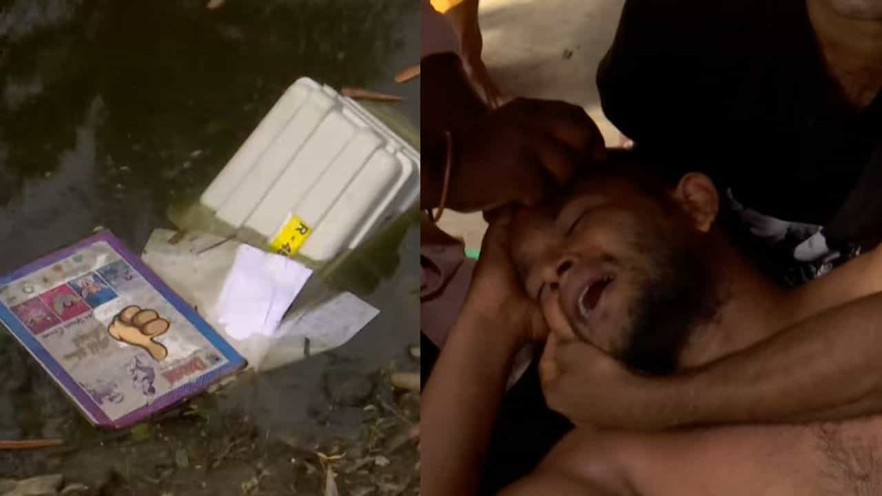 Jaynagar Lok Sabha: BJP পোলিং এজেন্টকে তুমুল মার, EVM মেশিন জলে ফেলে দিলেন গ্রামবাসী Jaynagar Lok Sabha: BJP পোলিং এজেন্টকে তুমুল মার, EVM মেশিন জলে ফেলে দিলেন গ্রামবাসী