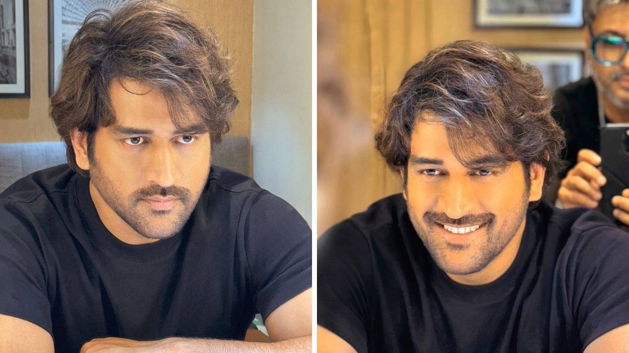 MS Dhoni: ৪৩ ছুঁই ছুঁই ধোনির নতুন হেয়ারস্টাইল দেখলেই প্রেমে পড়বেন তরুণীরা