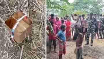 Nandigram: বোমার টিনের বক্সে তৃণমূলের পতাকা, কী হচ্ছে নন্দীগ্রামে?