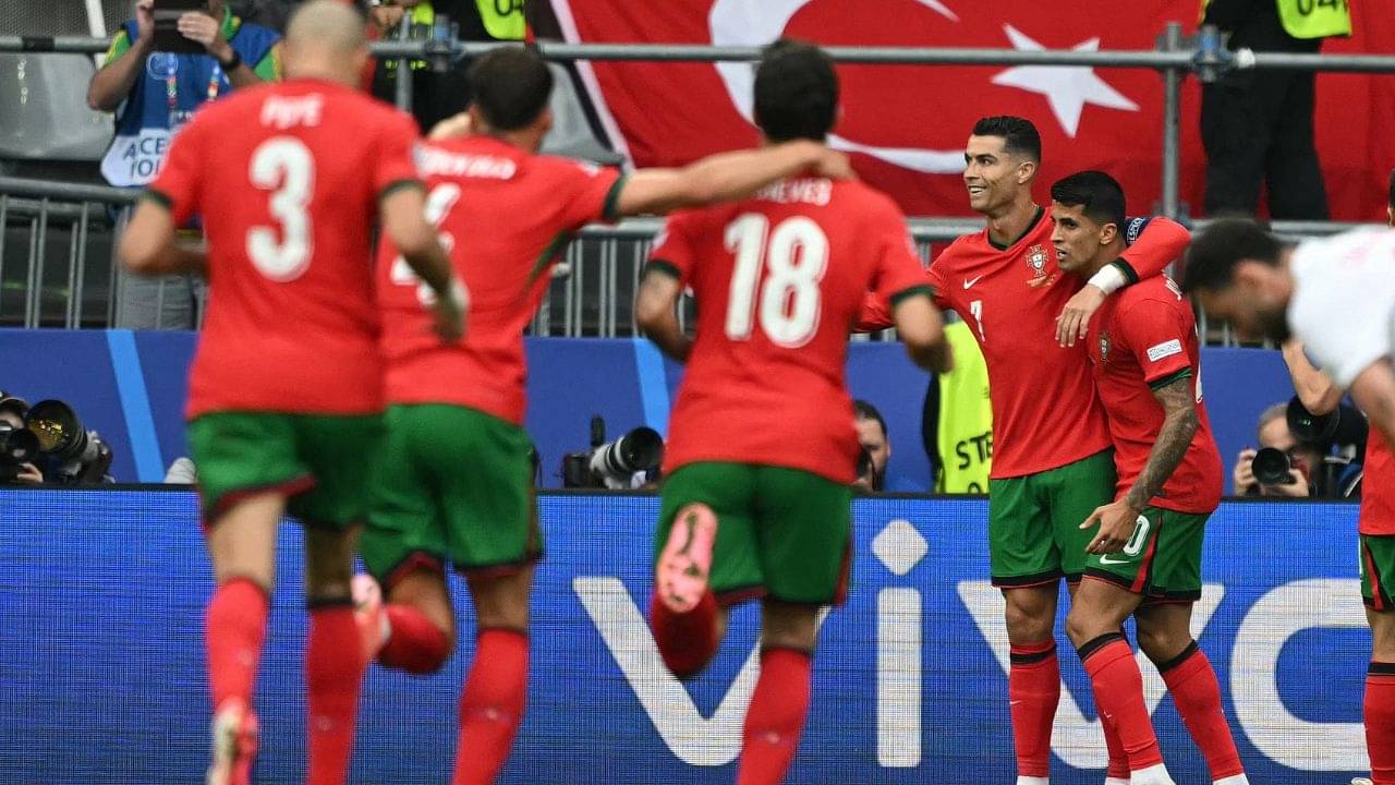 EURO 2024: রোনাল্ডোর রেকর্ড, মেসিদের হারিয়ে শেষ ষোলোয় পর্তুগাল