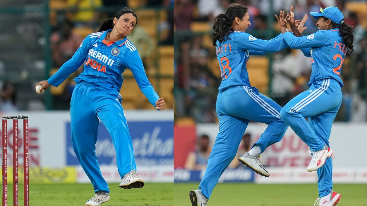 Smriti Mandhana Maiden Wicket ভিডিয়ো: আন্তর্জাতিক ক্রিকেটে প্রথম বার বোলিং! দ্বিতীয় ডেলিভারিতেই উইকেট স্মৃতি মান্ধানার