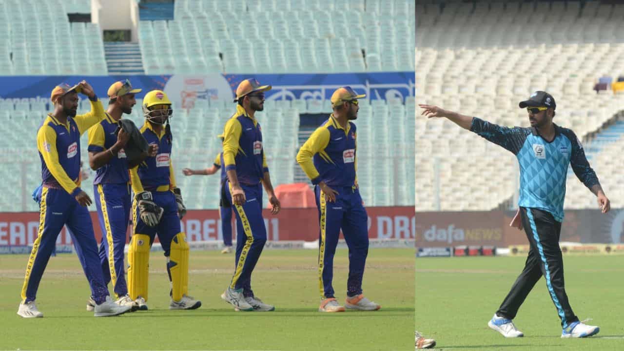 Bengal Pro T20: মনোজের টিমের আধডজন হার, সেমিফাইনালে 'প্রথম' ঋত্বিকরা Bengal Pro T20: মনোজের টিমের আধডজন হার, সেমিফাইনালে 'প্রথম' ঋত্বিকরা