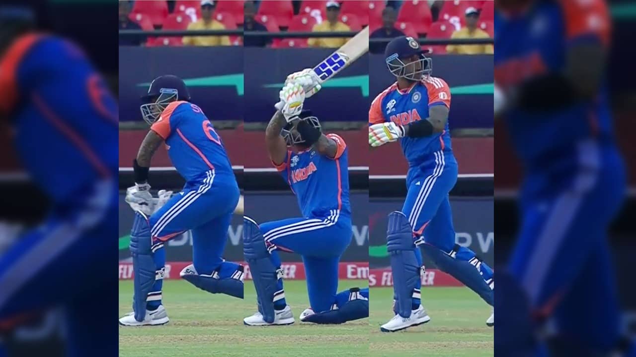 Suryakumar Yadav: ভিডিয়ো: বিজ্ঞান-জ্যামিতি ভুলে যান, সূর্যকুমার যাদবের এই শট দেখুন