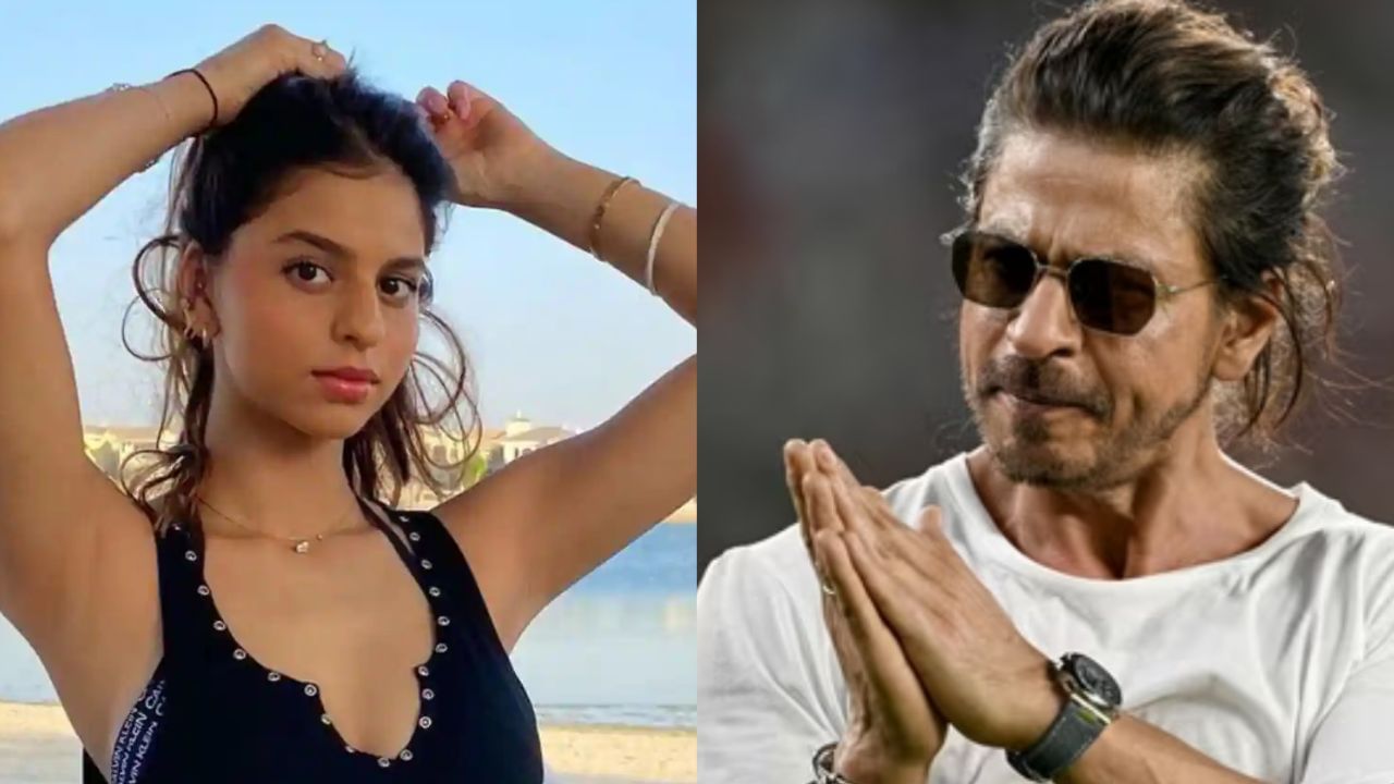 Shahrukh-Suhana: 'Poor Shahrukh', what did Suhana do with her father abroad?