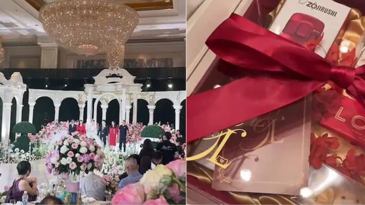 Gift for guest: চোখ ধাঁধানো বিয়েবাড়ি, উপহার পেলেন আমন্ত্রিতরা, কী দিলেন বর-বধূ?