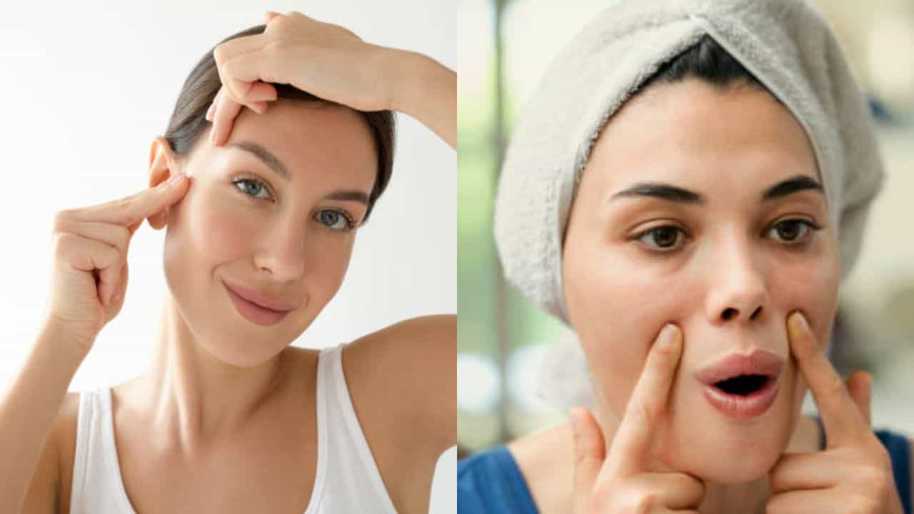 Anti Aging Facial Yoga: ডবল চিন, বলিরেখা নিয়ে অস্থির? ক্রিম না মেখে এই ৫ ব্যায়াম করুন মুখে Anti Aging Facial Yoga: ডবল চিন, বলিরেখা নিয়ে অস্থির? ক্রিম না মেখে এই ৫ ব্যায়াম করুন মুখে