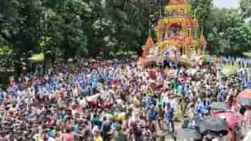 Rachna Banerjee: গুপ্তিপাড়ায় প্রথম রথ উৎসব পালন, রশি টানলেন রচনা