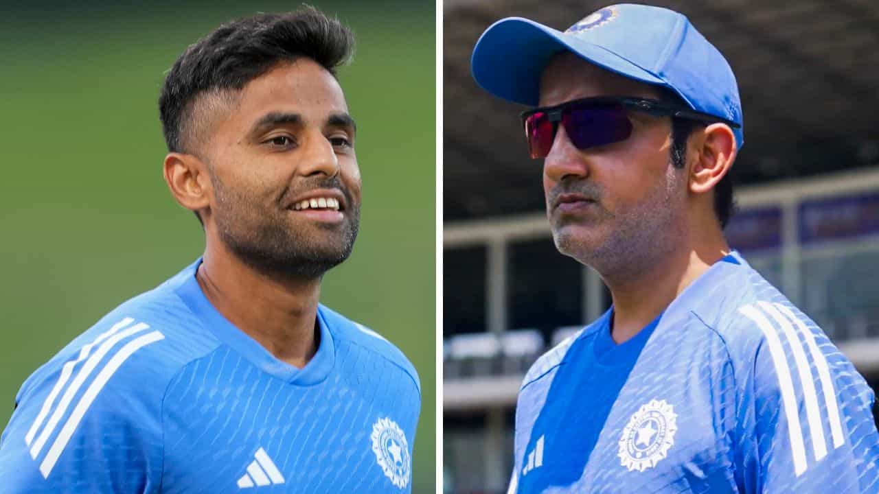 Suryakumar Yadav: স্পেশাল KKR কানেকশন, গুরু গম্ভীরের সঙ্গে সম্পর্ক নিয়ে কী বলছেন ক্যাপ্টেন স্কাই? Suryakumar Yadav: স্পেশাল KKR কানেকশন, গুরু গম্ভীরের সঙ্গে সম্পর্ক নিয়ে কী বলছেন ক্যাপ্টেন স্কাই?