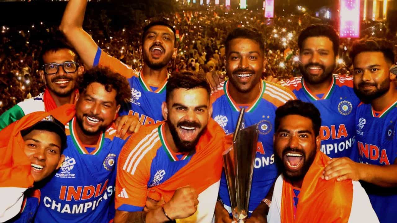 T20 World Cup 2024: সেলিব্রেশনই বলে দিচ্ছিল জয়ের নেপথ্যের গল্প... বিশ্বজয়ীদের প্রশংসায় পঞ্চমুখ লক্ষ্মণ T20 World Cup 2024: সেলিব্রেশনই বলে দিচ্ছিল জয়ের নেপথ্যের গল্প... বিশ্বজয়ীদের প্রশংসায় পঞ্চমুখ লক্ষ্মণ