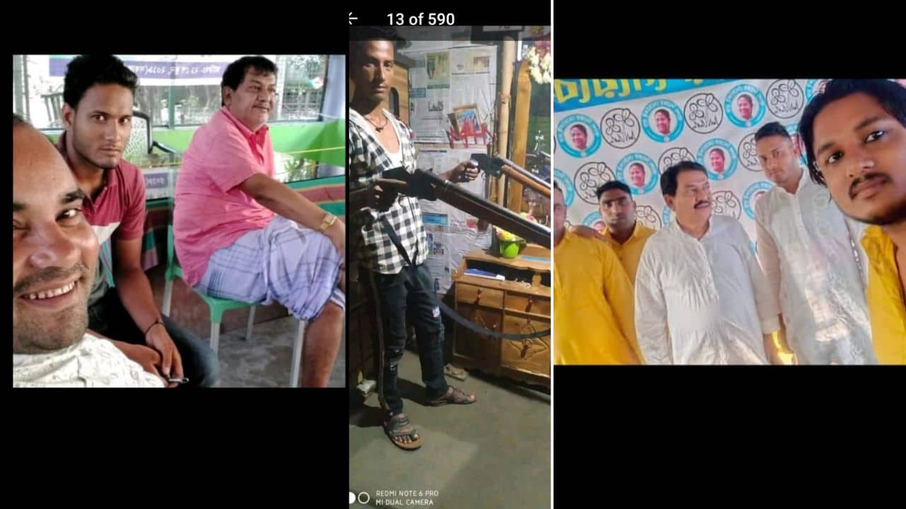 Chopra: রাইফেল-বন্দুক হাতে প্রকাশ্যে জেসিবি গ্যাঙের ছবি, পাশে লুঙ্গি পরে বসে বিধায়কও! চোপড়াকাণ্ডে তুঙ্গে বিতর্ক