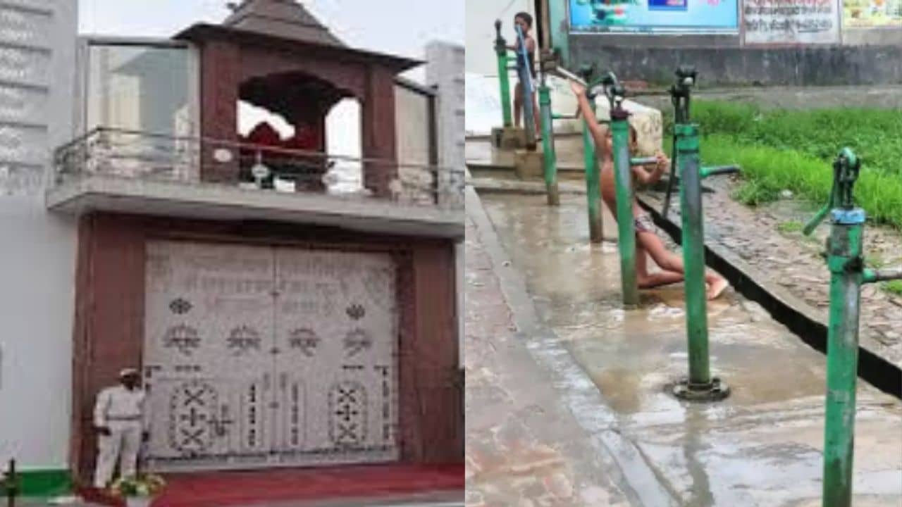 জল গায়ে পড়তেই বেরয় দুধ! দৃষ্টিহীন ফিরে পায় দৃষ্টি! আশ্রমে চলে এমনই খেল