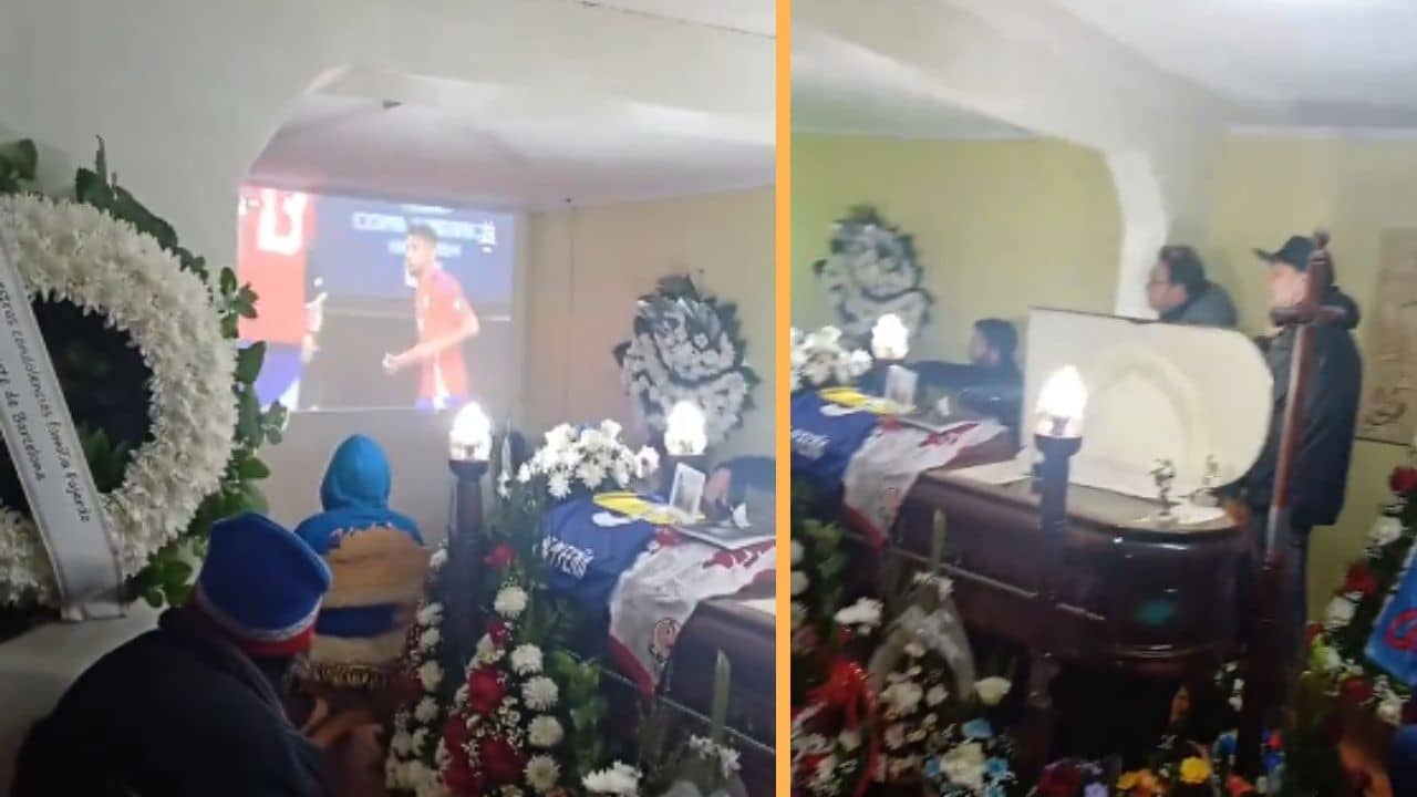 VIDEO: টানটান উত্তেজনা, শেষকৃত্য থামিয়ে হাঁ করে ফুটবল ম্যাচ দেখছে পরিবার!