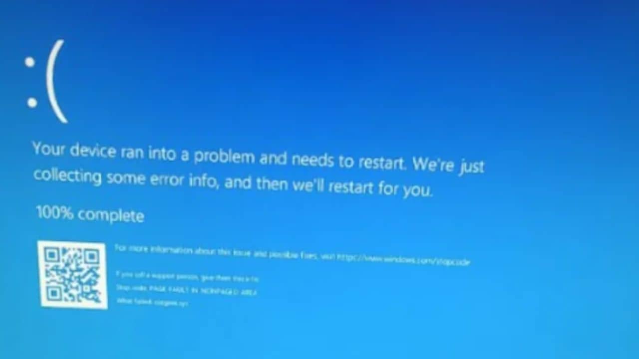 বিশ্বজুড়ে আপনা-আপনি রিস্টার্ট হয়ে যাচ্ছে ল্যাপটপ, আসছে এই নীল রঙা মৃত্যু-মেসেজ