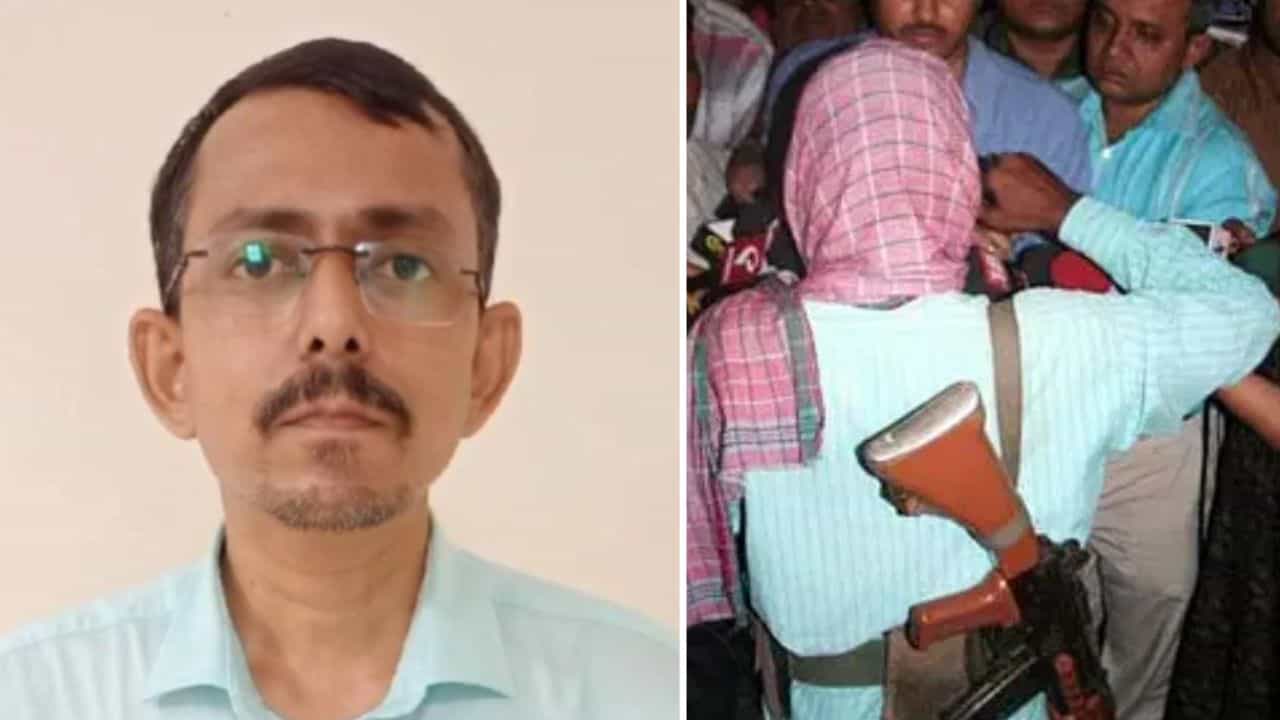 Maoist leader: মাওবাদী অর্ণব পরীক্ষায় প্রথম, সেই পিএইচডির ভর্তি স্থগিত রাখল কর্তৃপক্ষ Maoist leader: মাওবাদী অর্ণব পরীক্ষায় প্রথম, সেই পিএইচডির ভর্তি স্থগিত রাখল কর্তৃপক্ষ