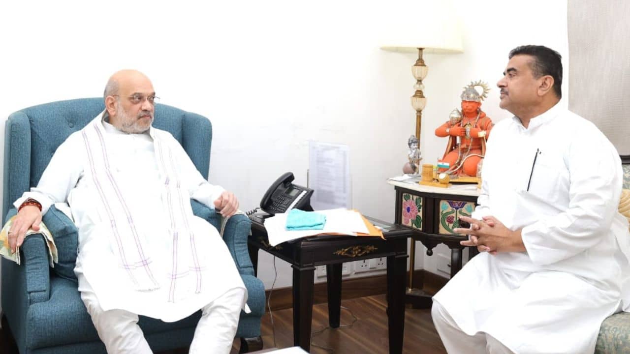 Amit Shah-Suvendu Adhikari: দিল্লিতে শাহ-শুভেন্দু বৈঠক, ৪৫ মিনিটের বৈঠকে উঠে এল জেসিবি থেকে আড়িয়াদহ