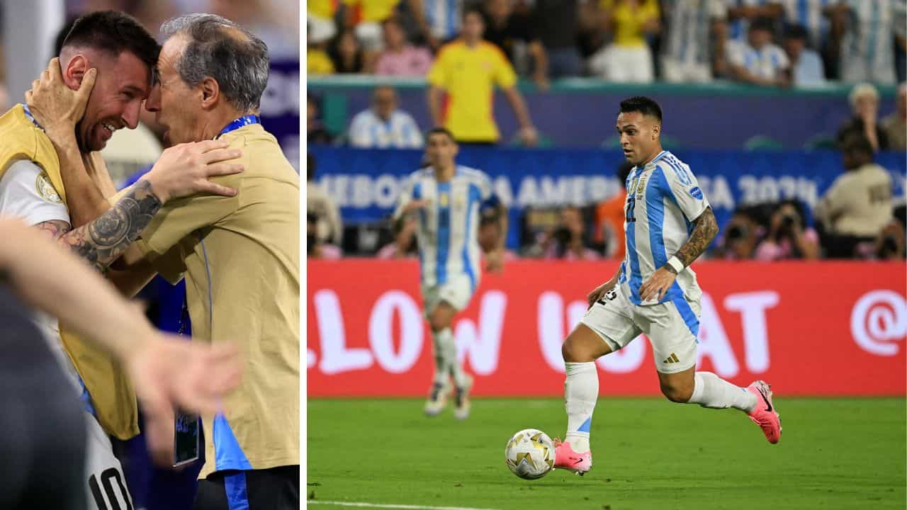Copa America 2024: কলম্বিয়াকে হারিয়ে ফের কোপা জয়, ইতিহাসে লিওনেল মেসিরা Copa America 2024: কলম্বিয়াকে হারিয়ে ফের কোপা জয়, ইতিহাসে লিওনেল মেসিরা