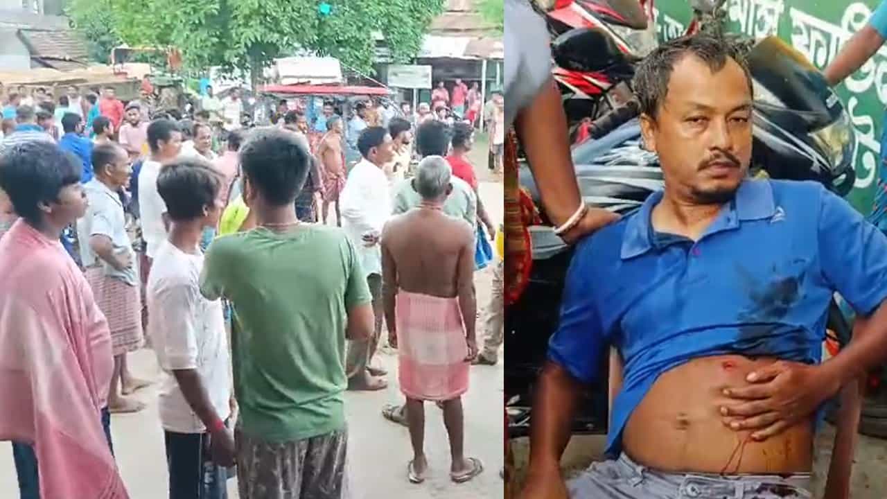 Bank Robbery: মালদায় দিনেদুপুরে ব্যাঙ্কে চলল গুলি, বোমার শব্দে কাঁপল এলাকা, গুলিবিদ্ধ ম্যানেজার Bank Robbery: মালদায় দিনেদুপুরে ব্যাঙ্কে চলল গুলি, বোমার শব্দে কাঁপল এলাকা, গুলিবিদ্ধ ম্যানেজার