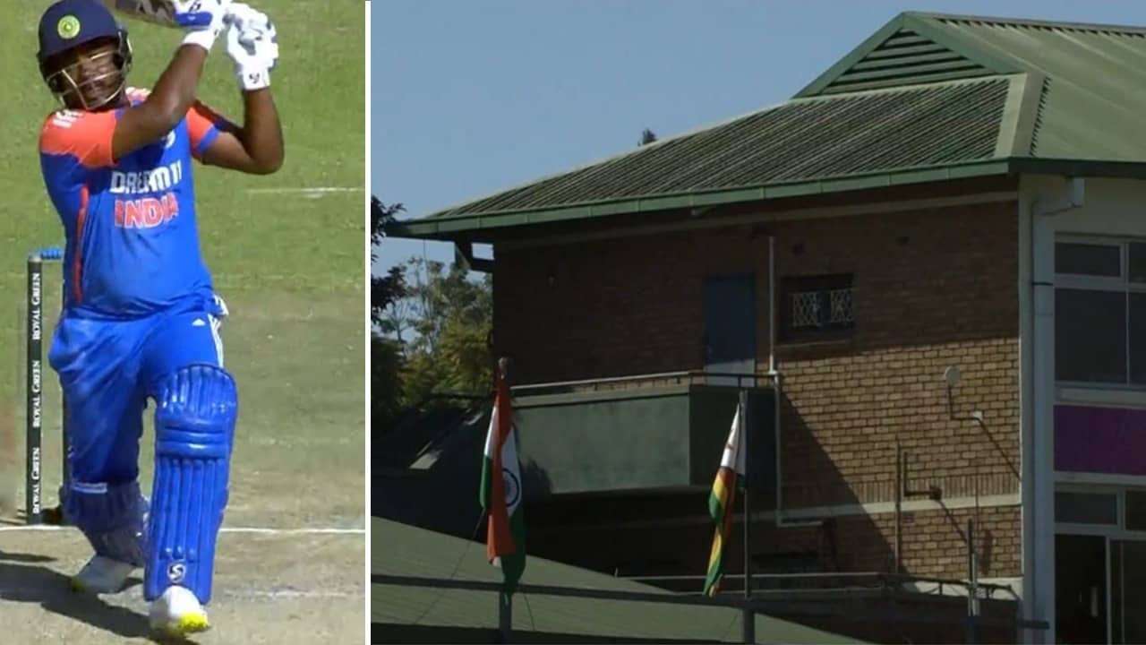 Sanju Samson ভিডিয়ো : বল হারিয়ে ট্রিপল সেঞ্চুরি, হারারেতে সঞ্জু স্যামসন শো