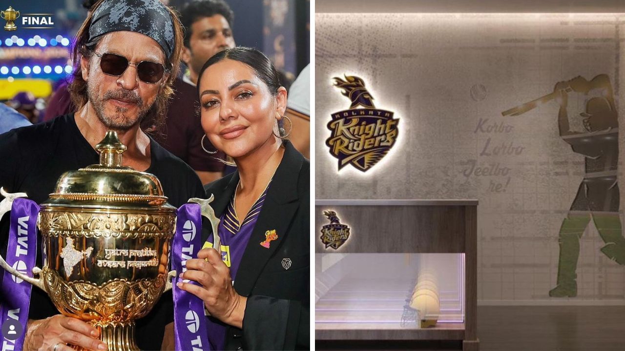 KKR: শাহরুখ খানের KKR-এর অফিসে ভোল বদল, এ কী করলেন গৌরী? KKR: শাহরুখ খানের KKR-এর অফিসে ভোল বদল, এ কী করলেন গৌরী?