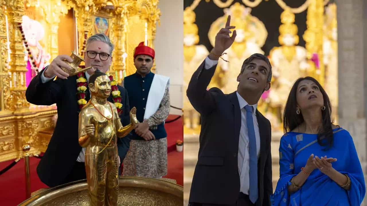 Keir Starmer: ম্লান ঋষির 'হিন্দুত্ব', ব্রিটিশ-ভারতীয়দের মন জিতে নিলেন এই 'গরিবের ছেলে' Keir Starmer: ম্লান ঋষির 'হিন্দুত্ব', ব্রিটিশ-ভারতীয়দের মন জিতে নিলেন এই 'গরিবের ছেলে'