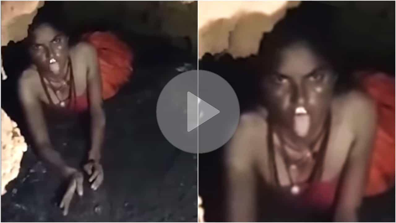 Video: সাপ হয়ে গেল হারিয়ে যাওয়া মেয়ে! লকলক করছে জিভ, অন্ধকার গুহায় হাঁটছে বুকে Video: সাপ হয়ে গেল হারিয়ে যাওয়া মেয়ে! লকলক করছে জিভ, অন্ধকার গুহায় হাঁটছে বুকে