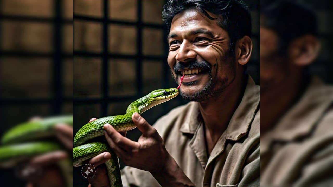 Video: জেল থেকে বেরিয়েই জ্যান্ত সাপ ধরে চিবিয়ে খেল ডাকু গঙ্গা প্রসাদ!