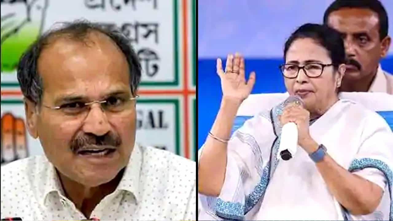Adhir attacks Mamata: ‘ফেঁসে গিয়ে ফাঁসির কথা বলছেন’, মমতাকে কটাক্ষ অধীরের Adhir attacks Mamata: ‘ফেঁসে গিয়ে ফাঁসির কথা বলছেন’, মমতাকে কটাক্ষ অধীরের