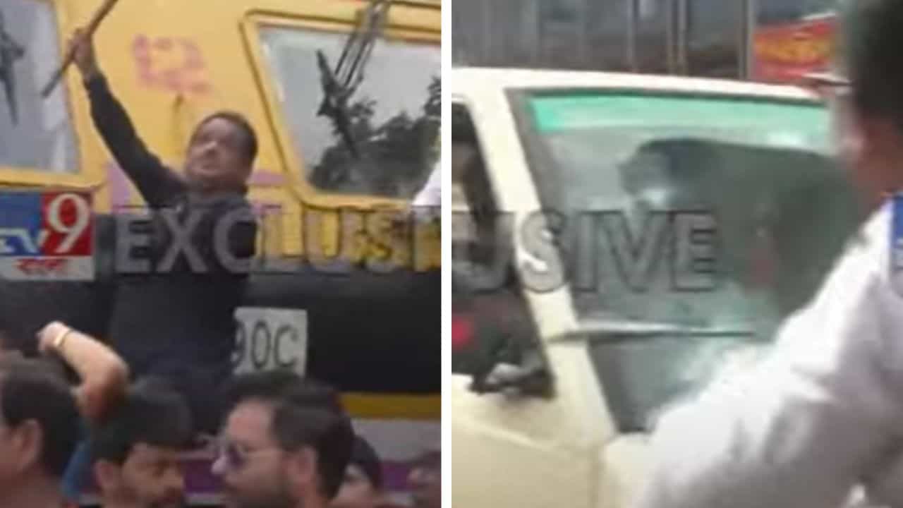 Barasat Bandh: বারাসতে খণ্ডযুদ্ধ, গাড়ির চাবি কেড়ে নিয়ে ভাঙচুর, ট্রেন অবরোধ ঘিরে তৃণমূল-বিজেপির ধুন্ধুমার Barasat Bandh: বারাসতে খণ্ডযুদ্ধ, গাড়ির চাবি কেড়ে নিয়ে ভাঙচুর, ট্রেন অবরোধ ঘিরে তৃণমূল-বিজেপির ধুন্ধুমার