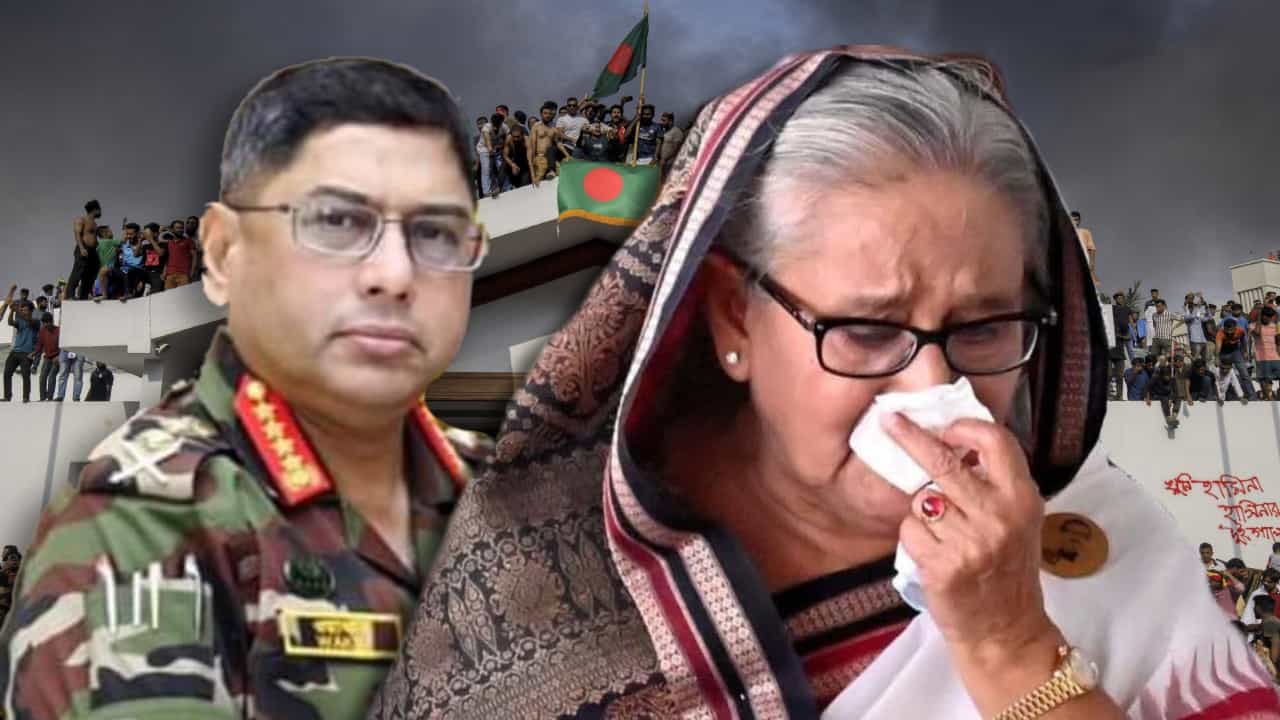 Bangladesh: হাসিনার বিদায় স্থির হয়েছিল ২ অগস্টই, এই সেনাকর্তারাই ছিলেন নেপথ্য নায়ক Bangladesh: হাসিনার বিদায় স্থির হয়েছিল ২ অগস্টই, এই সেনাকর্তারাই ছিলেন নেপথ্য নায়ক