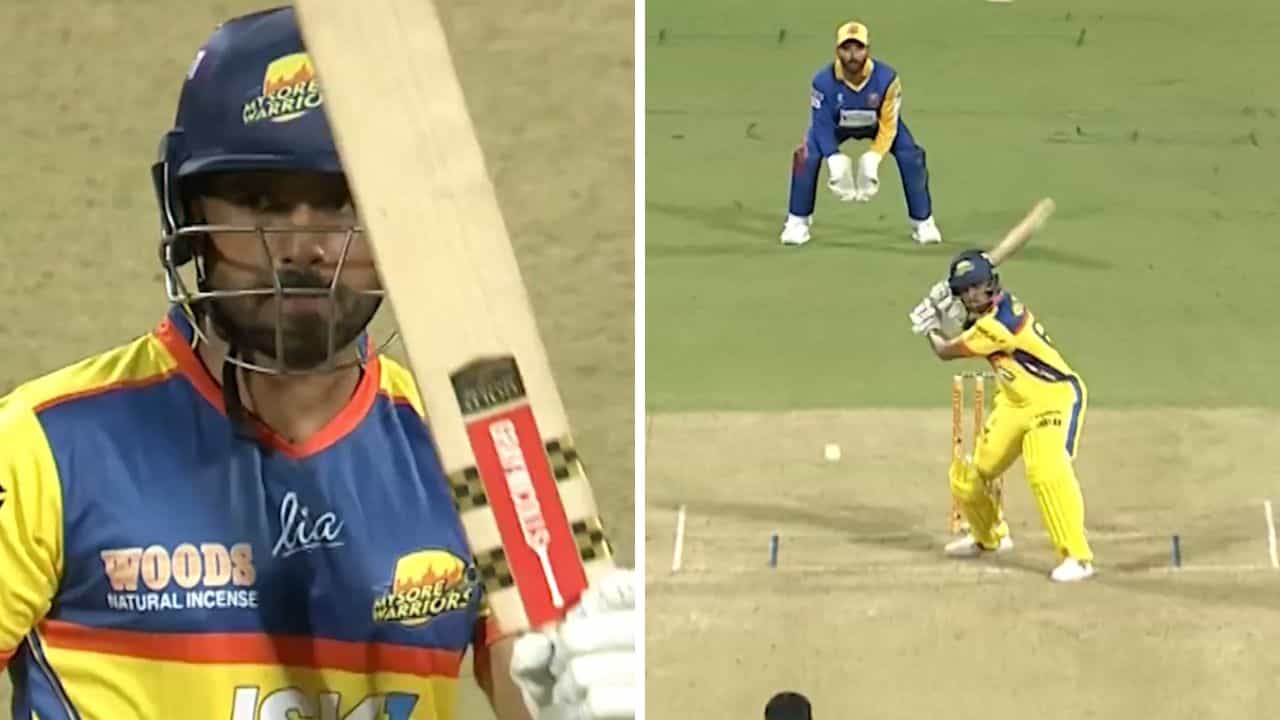 Karun Nair: ৯ ছক্কা, ১৩ চার... হলুদ জার্সিতে সেঞ্চুরি হাঁকিয়ে ঝড় তুললেন করুণ নায়ার Karun Nair: ৯ ছক্কা, ১৩ চার... হলুদ জার্সিতে সেঞ্চুরি হাঁকিয়ে ঝড় তুললেন করুণ নায়ার
