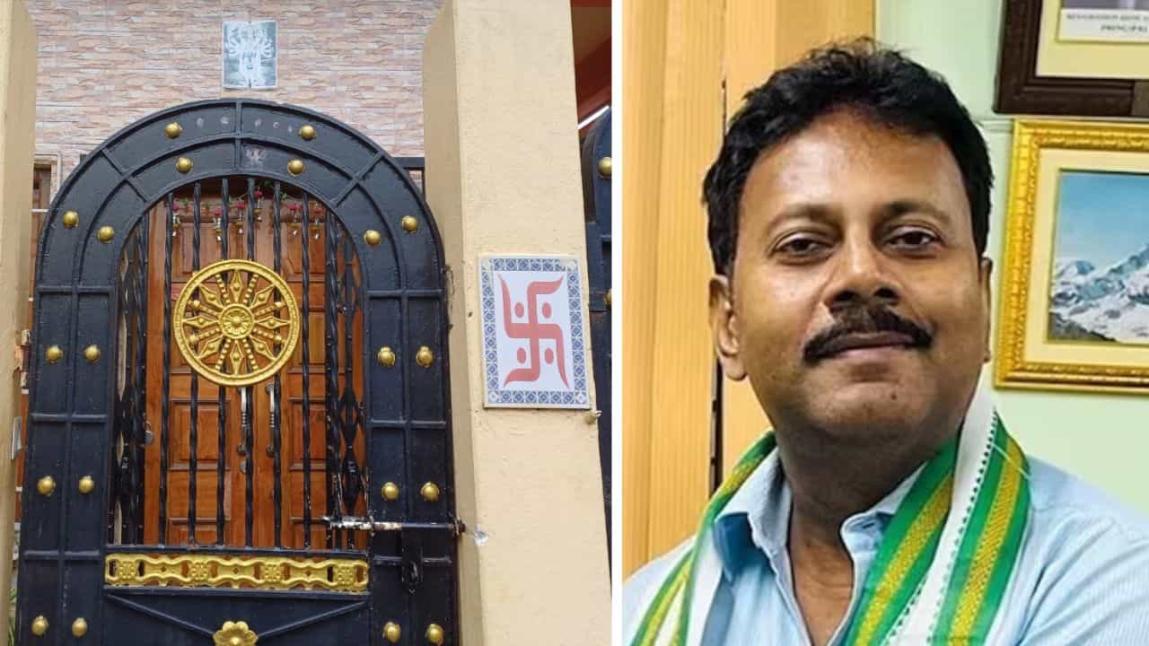 Sandip Ghosh: অগ্নিকোণে মানিপ্ল্যান্ট, ঈশানকোণে তুলসী! বাস্তু-বিশ্বাসী সন্দীপের বাড়িজুড়ে সূর্যদেব-বজরংবলী-তুলসী Sandip Ghosh: অগ্নিকোণে মানিপ্ল্যান্ট, ঈশানকোণে তুলসী! বাস্তু-বিশ্বাসী সন্দীপের বাড়িজুড়ে সূর্যদেব-বজরংবলী-তুলসী