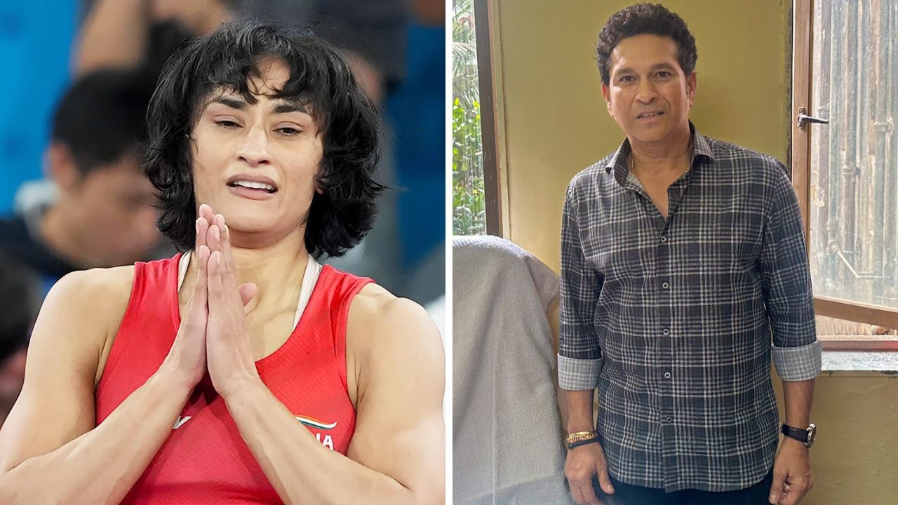 Sachin Tendulkar-Vinesh Phogat: 'আম্পায়ার্স কল...!', বিনেশ কাণ্ডে মুখ খুললেন সচিন তেন্ডুলকর