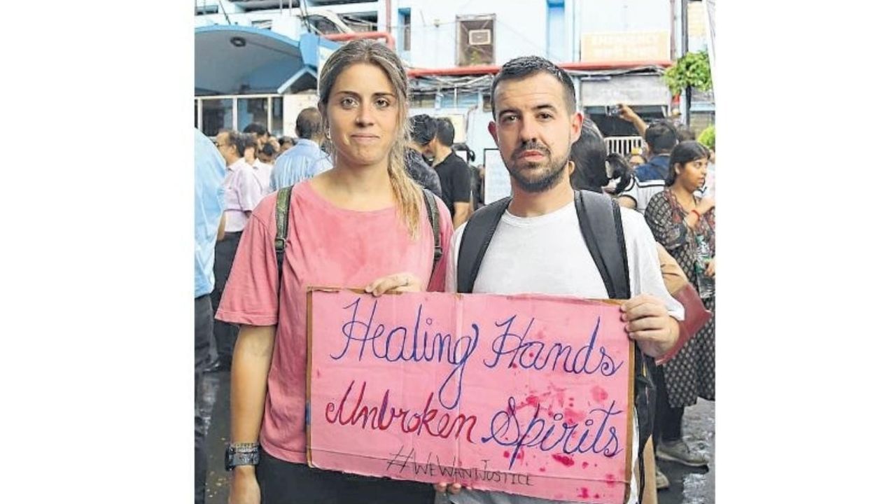 Senen Alvarez and his wife