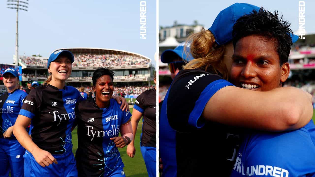 Deepti Sharma: দীপ্তি শর্মার ছয়ে প্রথম বার হান্ড্রেড চ্যাম্পিয়ন লন্ডন স্পিরিট Deepti Sharma: দীপ্তি শর্মার ছয়ে প্রথম বার হান্ড্রেড চ্যাম্পিয়ন লন্ডন স্পিরিট