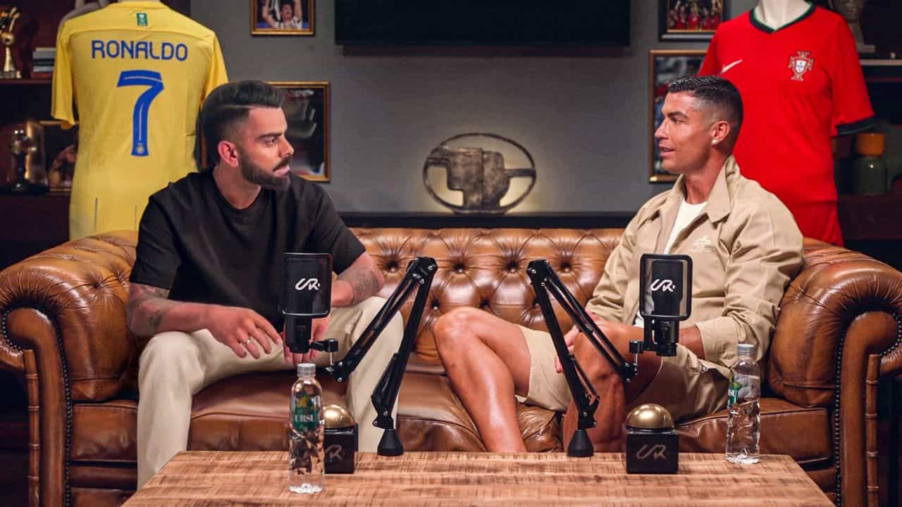 Virat-Ronaldo: রোনাল্ডোর ইউটিউব চ্যানেলে অতিথি বিরাট! কোন কোন রহস্য ফাঁস হবে? Virat-Ronaldo: রোনাল্ডোর ইউটিউব চ্যানেলে অতিথি বিরাট! কোন কোন রহস্য ফাঁস হবে?