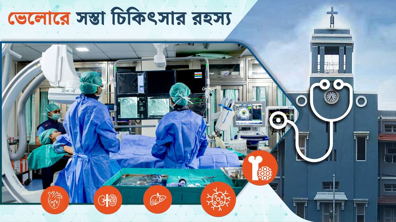 Vellore Medical Treatment Cost: ভেলোরে কেন এত কম টাকায় অসাধারণ ভাল চিকিৎসা হয়, জানেন? Vellore Medical Treatment Cost: ভেলোরে কেন এত কম টাকায় অসাধারণ ভাল চিকিৎসা হয়, জানেন?