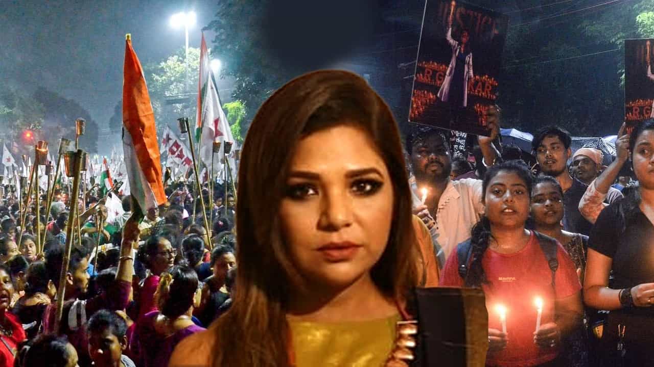 RG Kar Case: 'অতি নির্লজ্জ ছক', তিলোত্তমার হয়ে আন্দোলনের পিছনে কোন চক্রান্তের আঁচ পাচ্ছেন সুদীপ্তা? RG Kar Case: 'অতি নির্লজ্জ ছক', তিলোত্তমার হয়ে আন্দোলনের পিছনে কোন চক্রান্তের আঁচ পাচ্ছেন সুদীপ্তা?