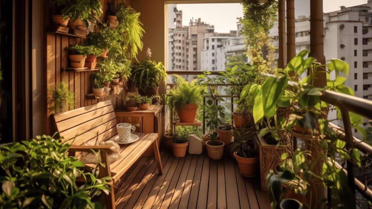 Balcony Decoration: মনের মতো করে সাজান বাড়ির বারান্দা! খেয়াল থাকুক পকেটের দিকেও