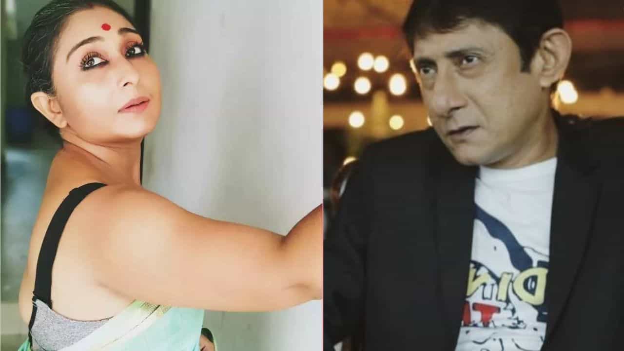 পিঙ্কির আঁচল ধরে টান কাঞ্চনের, দীর্ঘ নিঃশ্বাস ফেলে প্রাক্তন স্ত্রী পিঙ্কি বলেন, 'রোম্যান্স, ইমোশন, সব...' পিঙ্কির আঁচল ধরে টান কাঞ্চনের, দীর্ঘ নিঃশ্বাস ফেলে প্রাক্তন স্ত্রী পিঙ্কি বলেন, 'রোম্যান্স, ইমোশন, সব...'