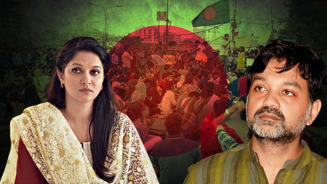 বাংলাদেশে মিথিলার গাড়ি থামিয়ে ৩ বার তল্লাশি, কাকে খুঁজছে উন্মত্ত জনতা?