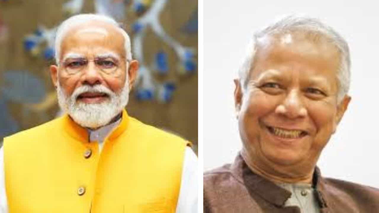 মোদীর সঙ্গে ফোনে কথা ইউনুসের, বাংলাদেশি হিন্দুদের নিয়ে দিলেন বড় প্রতিশ্রুতি মোদীর সঙ্গে ফোনে কথা ইউনুসের, বাংলাদেশি হিন্দুদের নিয়ে দিলেন বড় প্রতিশ্রুতি