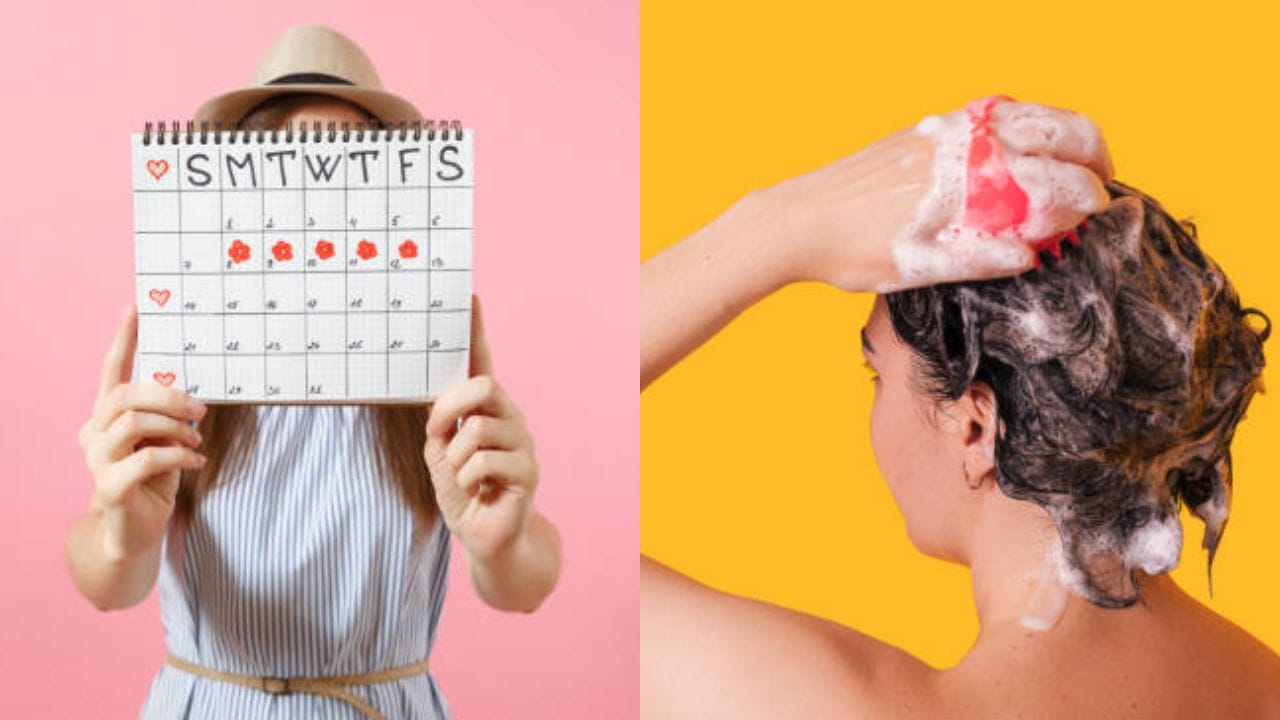 Shampoo during Periods: পিরিয়ড চলাকালীন শ্যাম্পু করলে কি চুল পড়ে যায়? জেনে নিন আসল সত্য Shampoo during Periods: পিরিয়ড চলাকালীন শ্যাম্পু করলে কি চুল পড়ে যায়? জেনে নিন আসল সত্য