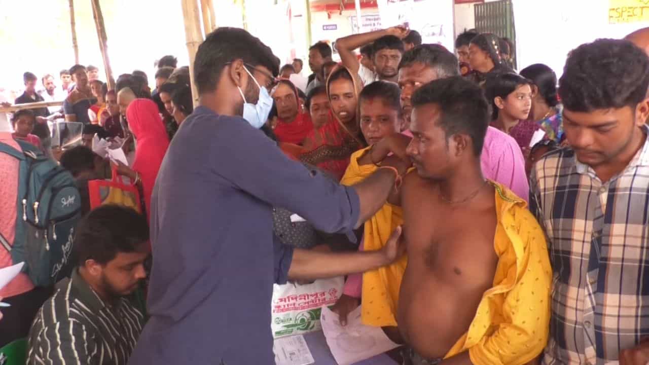 Abhaya Clinic: মেদিনীপুর মেডিক্যাল কলেজে শুরু হল স্বাস্থ্য শিবির Abhaya Clinic: মেদিনীপুর মেডিক্যাল কলেজে শুরু হল স্বাস্থ্য শিবির