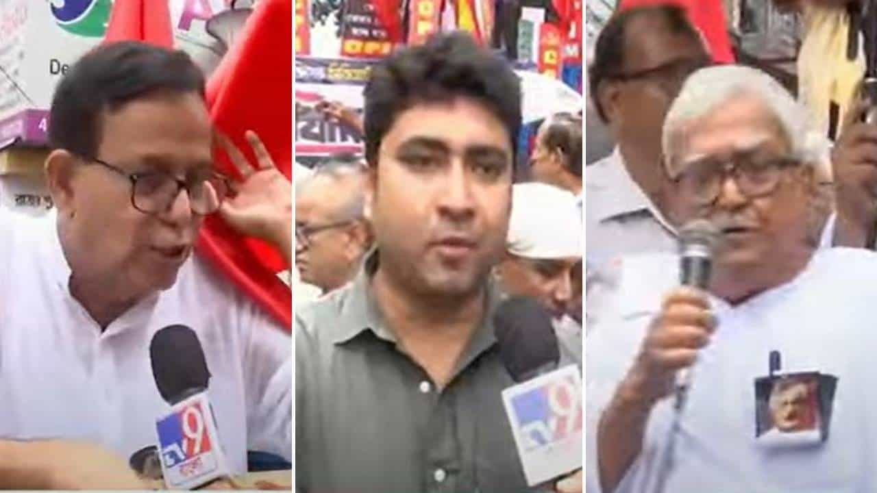 CPIM in Lalbazar: ‘ইতিহাস বলছে কোনও মানুষ ক্ষেপে গেলে…’, লালবাজারের সামনে সারারাত অবস্থানে সেলিম-বিমানরা, শতরূপের নিশানায় বিজেপি CPIM in Lalbazar: ‘ইতিহাস বলছে কোনও মানুষ ক্ষেপে গেলে…’, লালবাজারের সামনে সারারাত অবস্থানে সেলিম-বিমানরা, শতরূপের নিশানায় বিজেপি