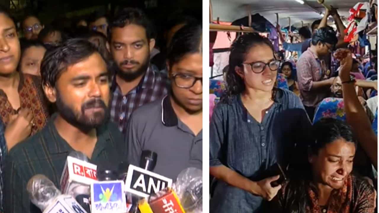 Junior Doctor: 'হয় আপনারা বেরিয়ে যান, নয়ত বাস ডেকে বের করে দেওয়া হবে', কেঁদেই ফেললেন ডাক্তাররা Junior Doctor: 'হয় আপনারা বেরিয়ে যান, নয়ত বাস ডেকে বের করে দেওয়া হবে', কেঁদেই ফেললেন ডাক্তাররা